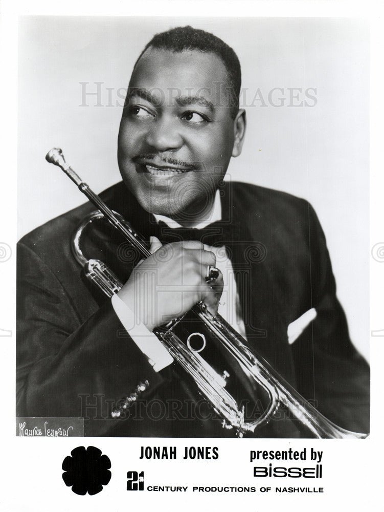 1971 Press Photo Jonah Jones jazz trumpeter - Historic Images