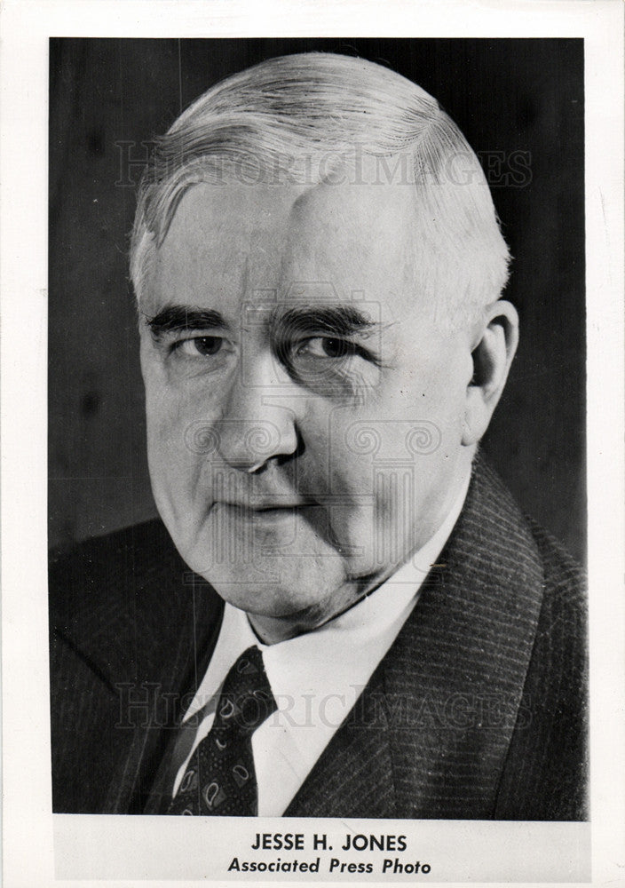 1946 Press Photo JESSE JONES TEXAS POLITICIAN - Historic Images