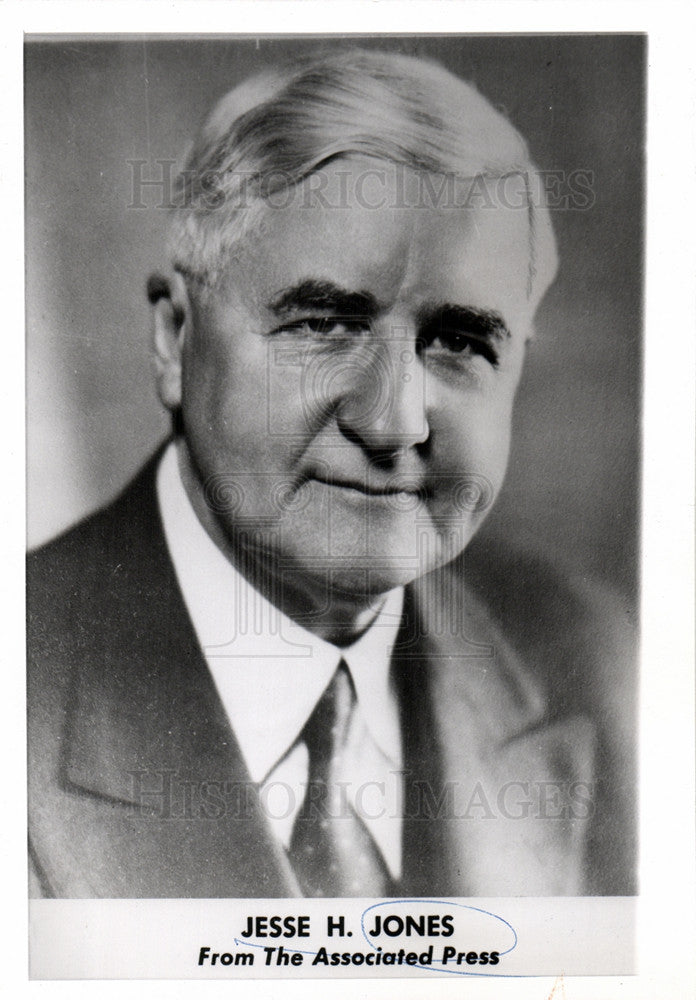 1954 Press Photo Jesse H. Jones, Politician - Historic Images