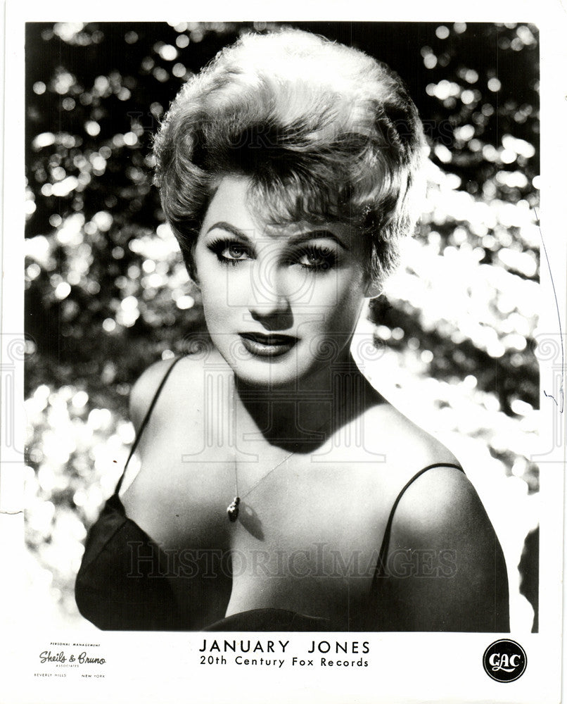 Press Photo January Jones American actress - Historic Images