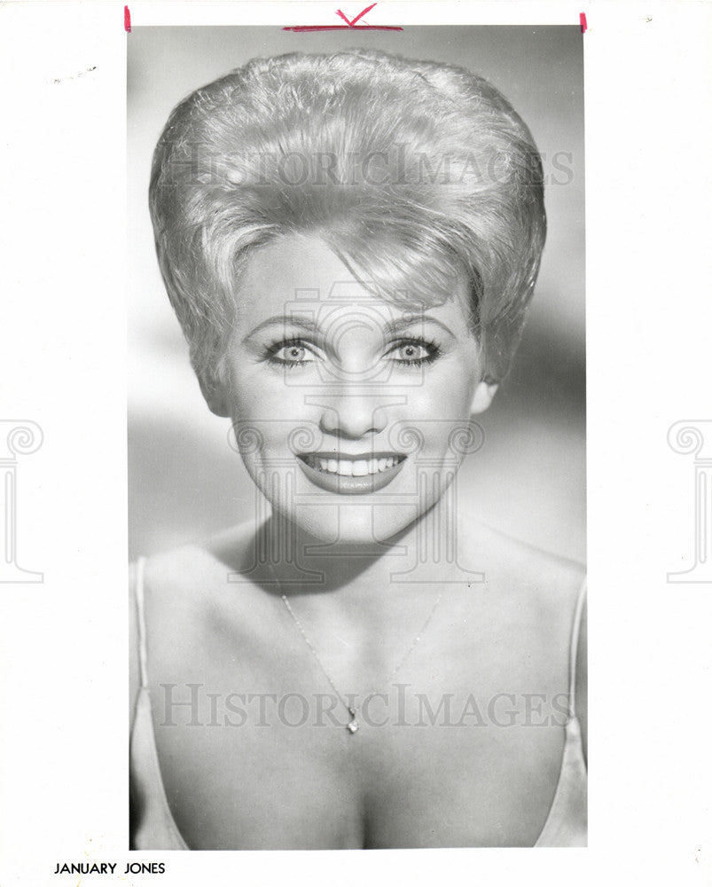 1966 Press Photo January Jones - Historic Images