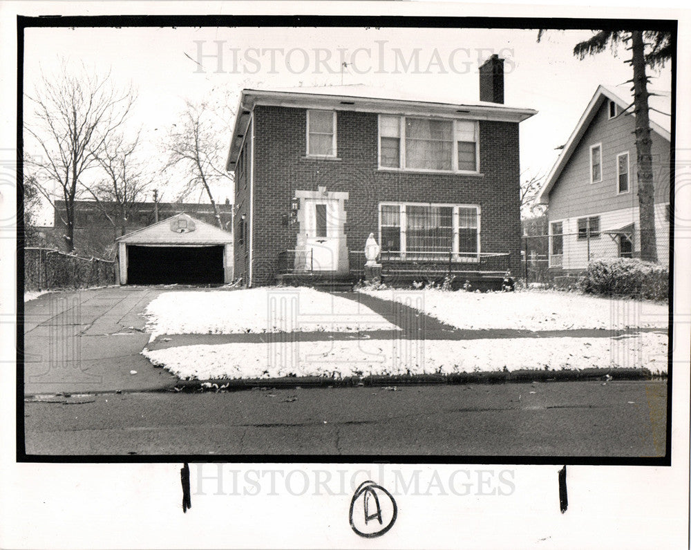 1989 Press Photo Harry Kalasho West Greendale Detroit - Historic Images