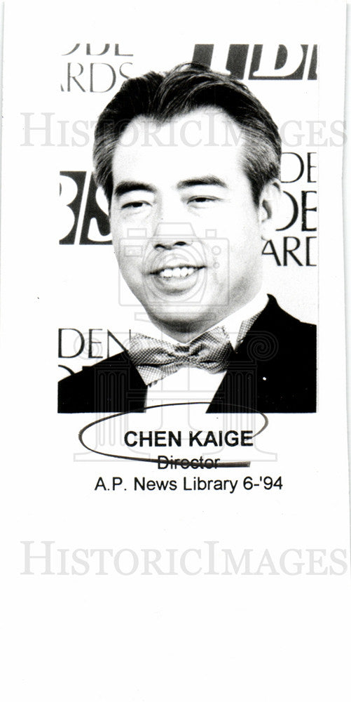 Press Photo Chen Kaige Director - Historic Images