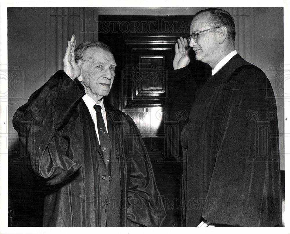 1968 Press Photo Judge fred. Kress, fed Judge - Historic Images