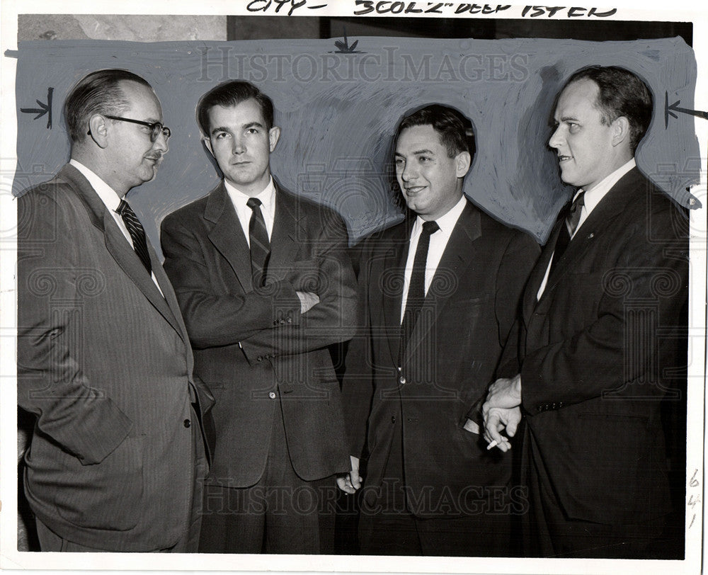 1953 Press Photo Prosecution Prosecution Michigan trial - Historic Images