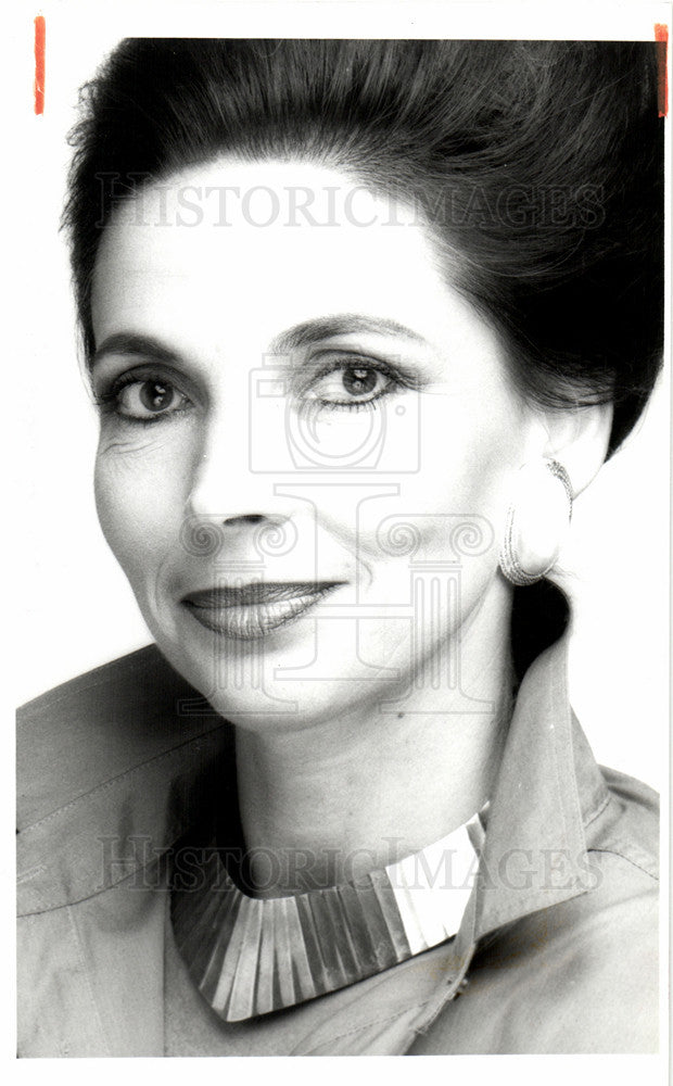 1988 Press Photo Anna Kabot Brogan Kabot advertising VP - Historic Images