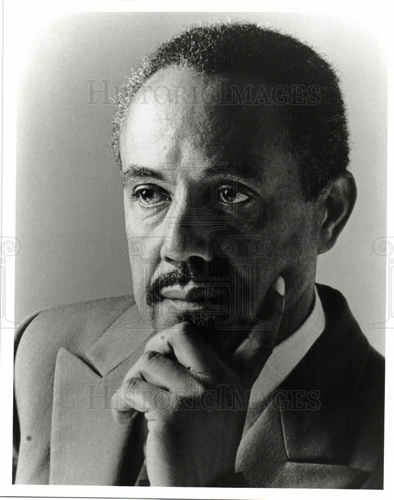 1996 Press Photo Felix Justice African American Actor - Historic Images