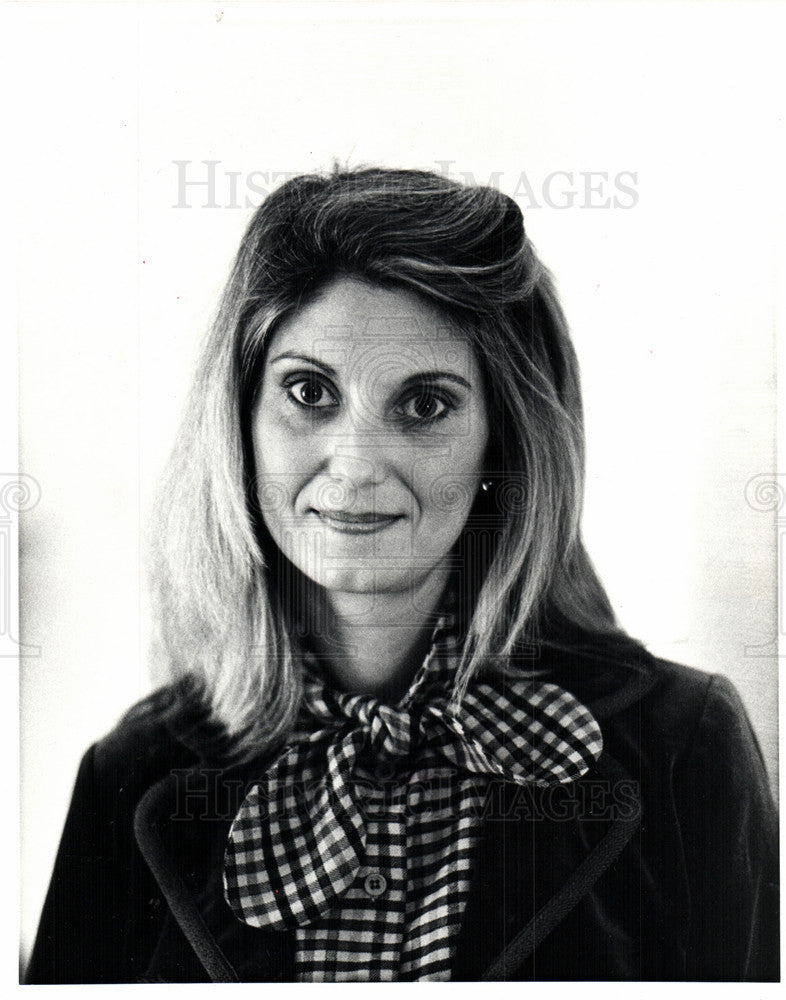 1983 Press Photo Jan Jurca beauty tips glamour shot - Historic Images