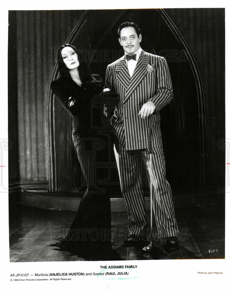 1992 Press Photo The Adams Family Morticia Morticia - Historic Images