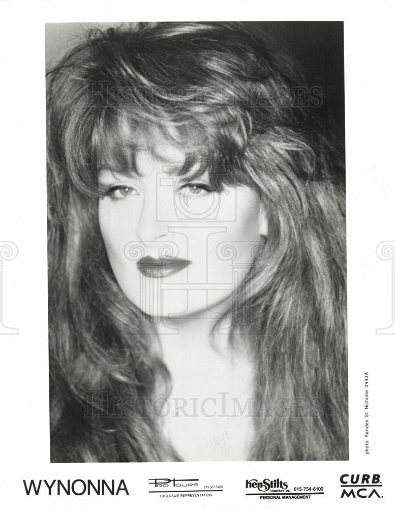 1993 Press Photo Wynonna Judd Singer - Historic Images