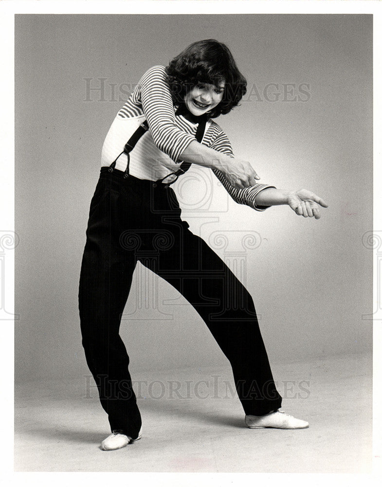 1979 Press Photo mime teacher patricia roan judd - Historic Images