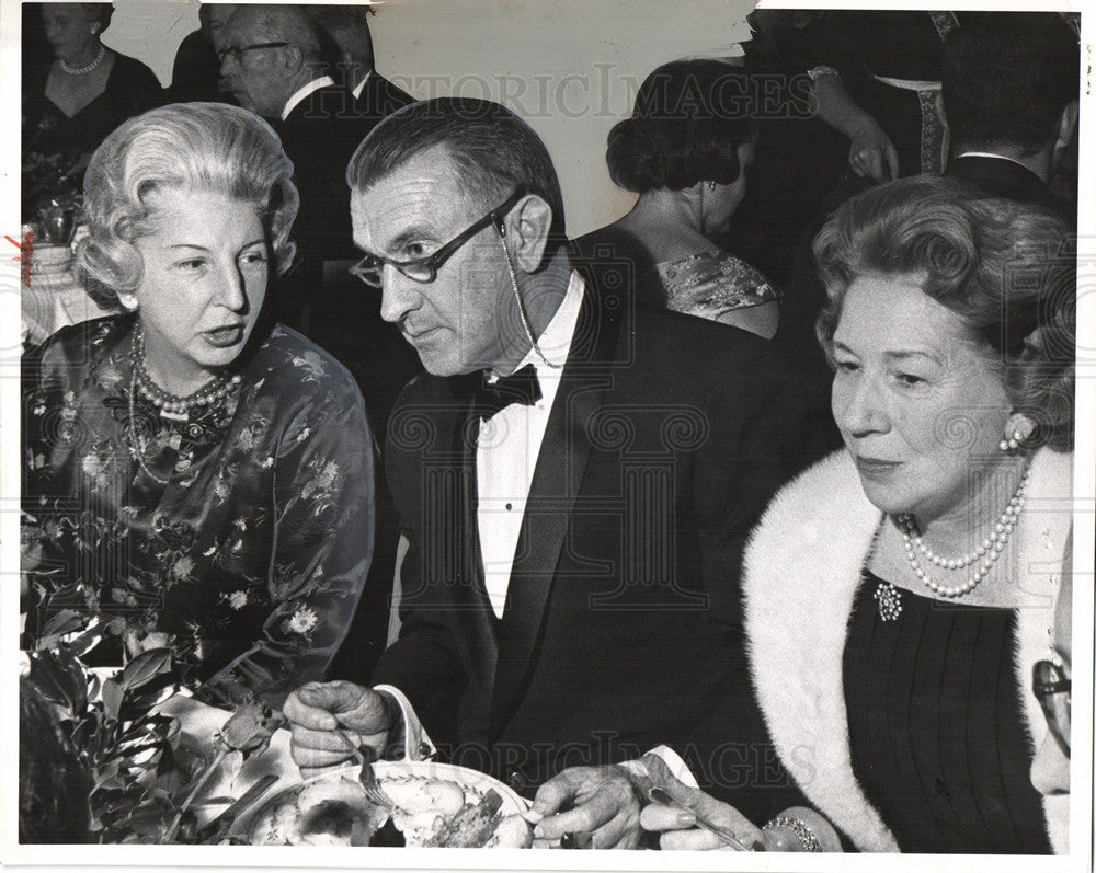 1962 Press Photo George Parker Henry B Joy Jr - Historic Images