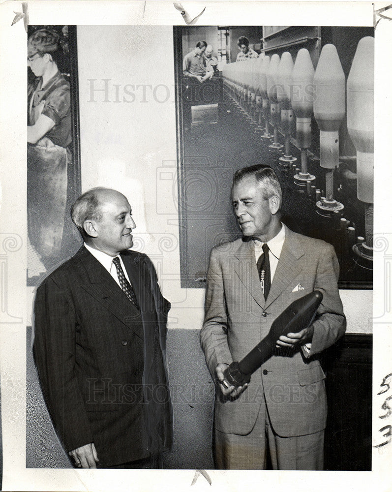 1952 Press Photo Charles Turner Joy Vice Admiral USA - Historic Images