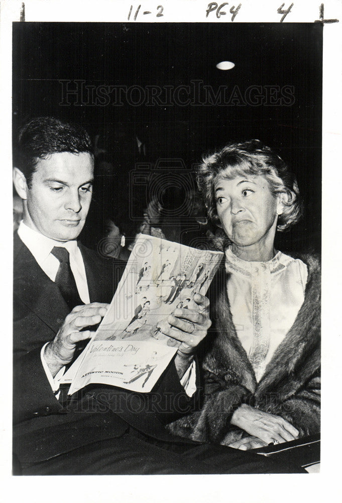 1958 Press Photo Louis Jourdan actor French film Gigi - Historic Images