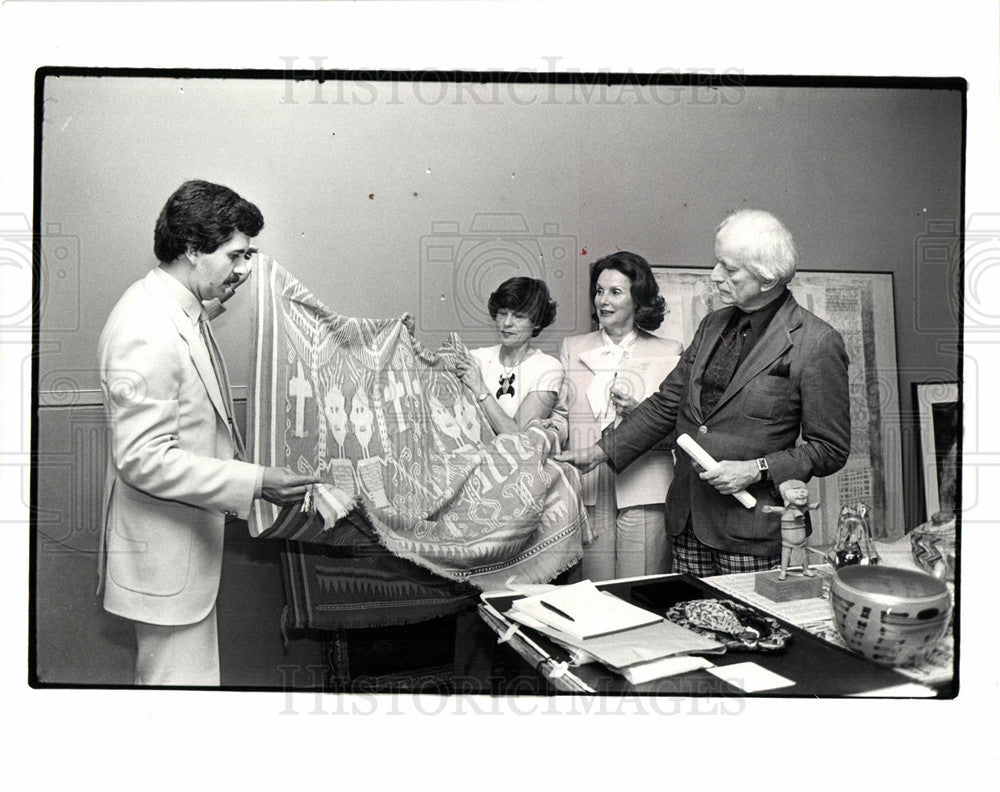 1991 Press Photo Marjorie Joseph Franklin art collector - Historic Images