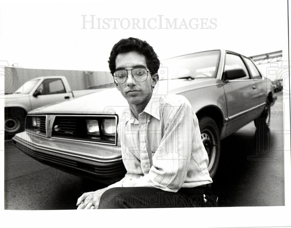 1992 Press Photo Brian Joseph bridge I-696 I-275 - Historic Images