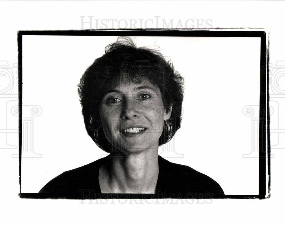 1990 Press Photo Janet Josiatis head shot smiling - Historic Images