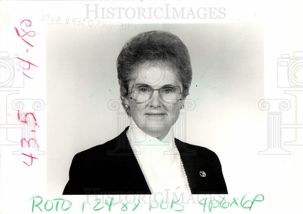1985 Press Photo Eleanor Josaitis - Historic Images