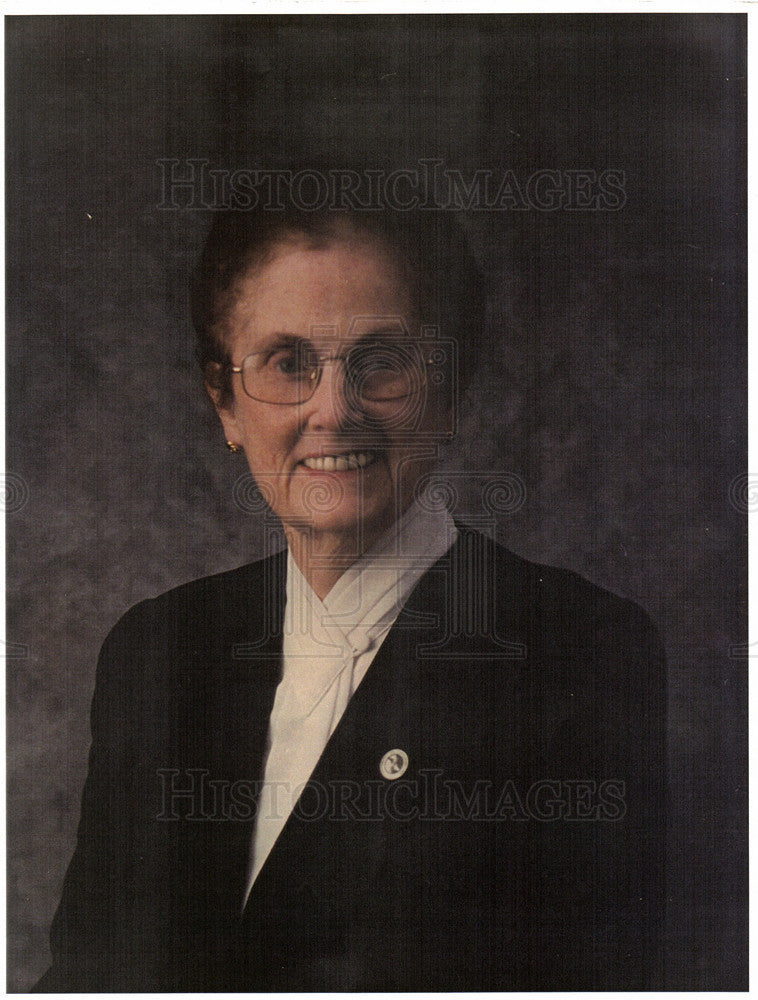 1999 Press Photo Eleanor Josaitis Focus: HOPE founder - Historic Images