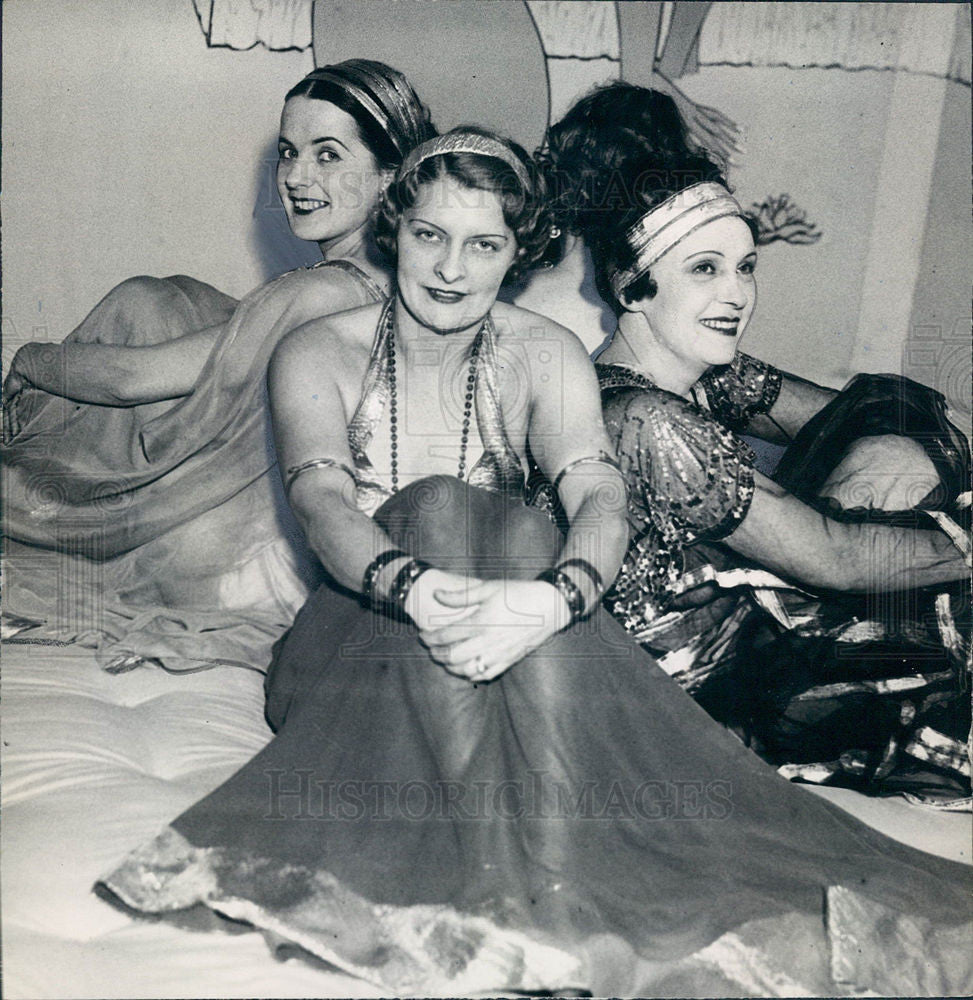 1934 Press Photo Scarab Club Detroit Michigan historic - Historic Images