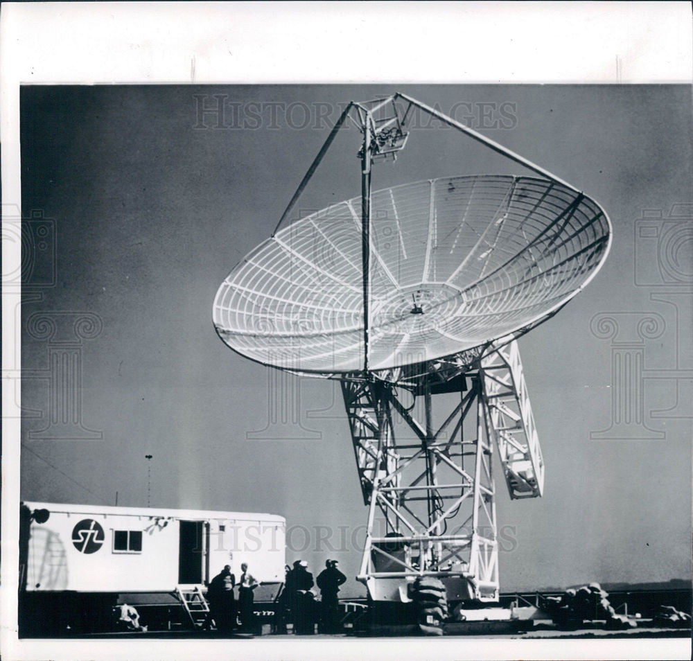 1960 Press Photo satellite track orbit - Historic Images