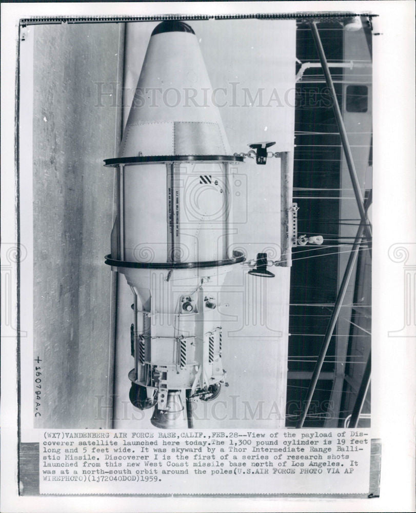 1989 Press Photo Satellite Antenna Communication Rocket - Historic Images