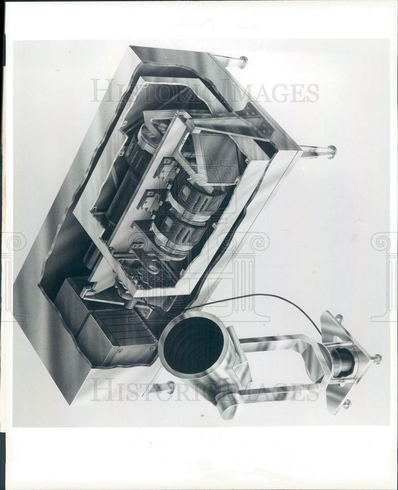 1984 Press Photo UARS Doppler Imager satellite - Historic Images