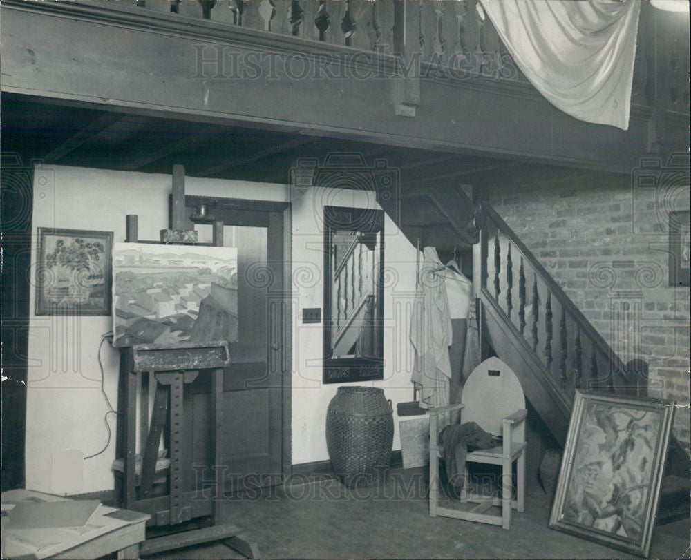 1928 Press Photo Scarab ball club costume artists - Historic Images
