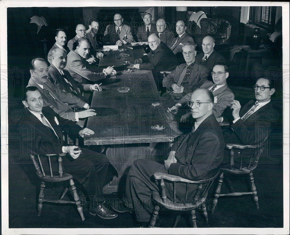 Press Photo Scarab club Board of Directors - Historic Images