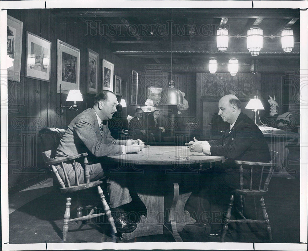 1951 Press Photo Scarab Club Detroit Michigan historic - Historic Images