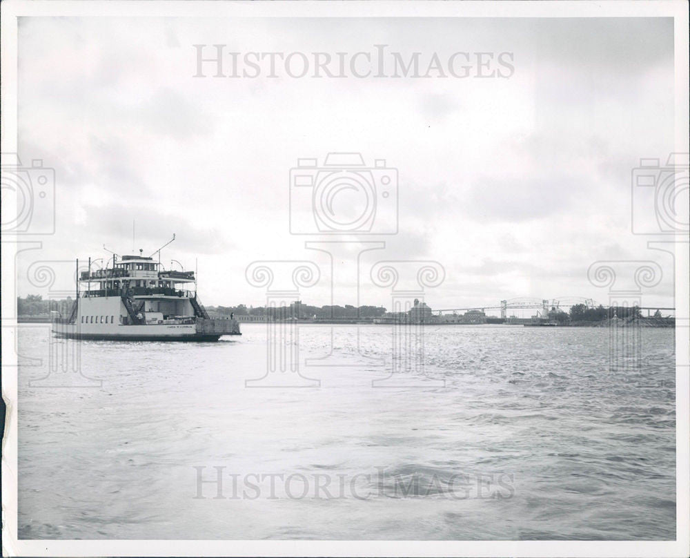 1962 Press Photo Sault Ste. Marie, Michigan - Historic Images