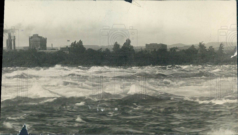 1928 Press Photo Sault Ste Marie Ontario Spanish River - Historic Images