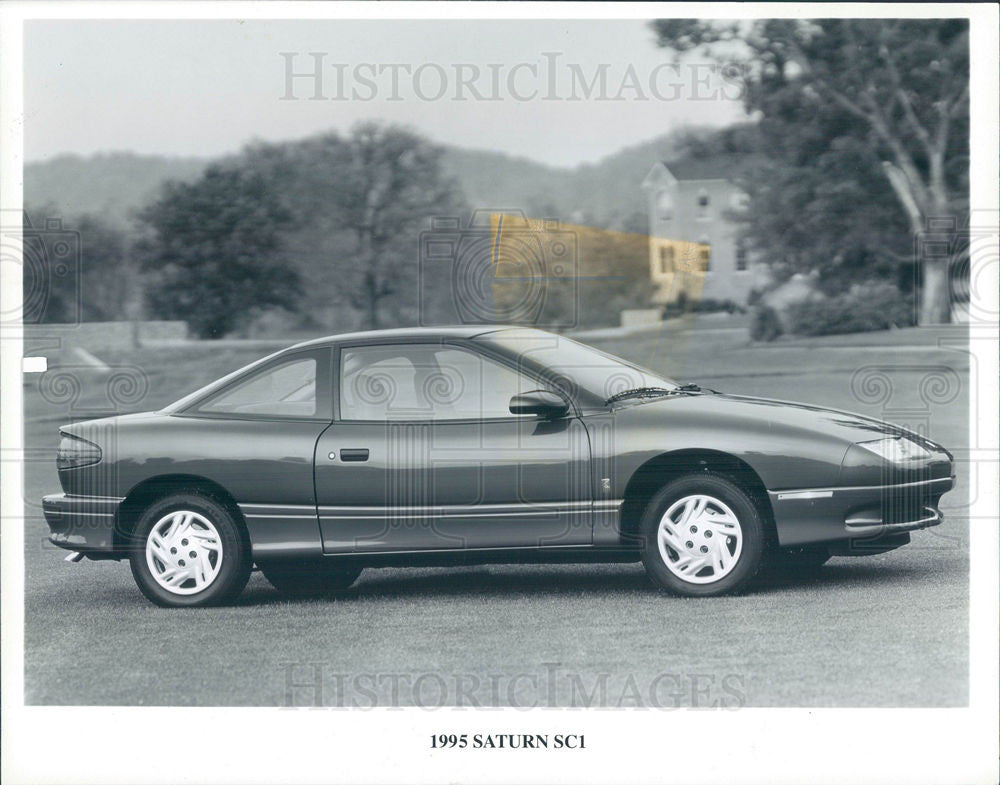 1995 Press Photo Saturn SC1 good fuel mileage - Historic Images