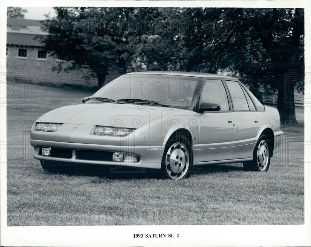 1993 Press Photo 1993 Saturn SI 2 - Historic Images