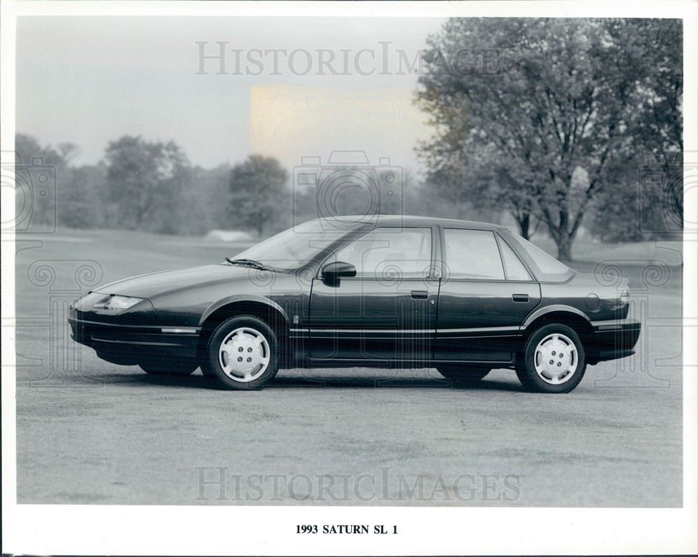 1993 Press Photo 1993 Saturn SL1 - Historic Images