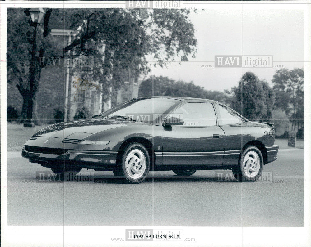 1993 Press Photo Saturn cars General Motors boost - Historic Images