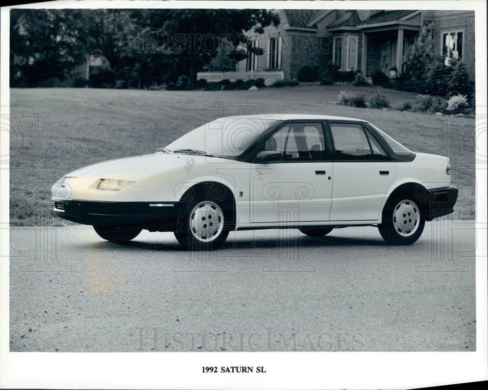 1992 Press Photo 1992 Saturn SL - Historic Images