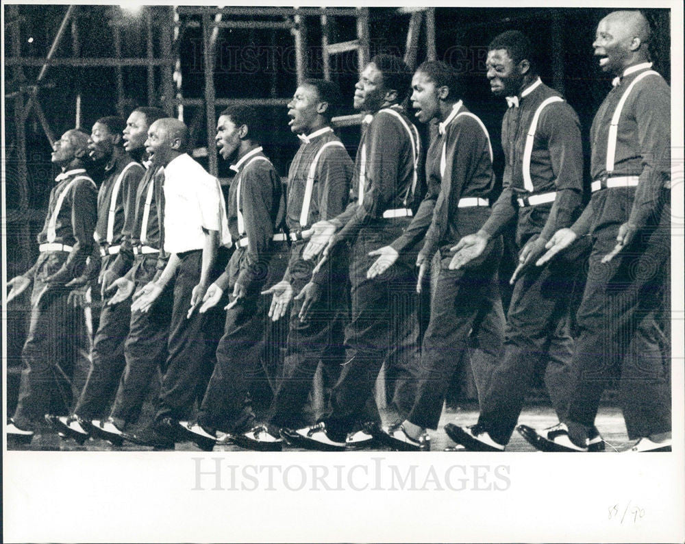 1990 Press Photo Sarafina! Olayithi Cleveland Fox - Historic Images
