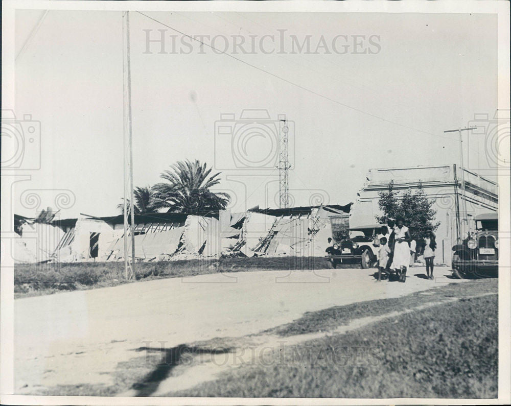 1932 Press Photo SHAKEN CIVIL HOSPITAL SANTIAGO DE CUBA - Historic Images