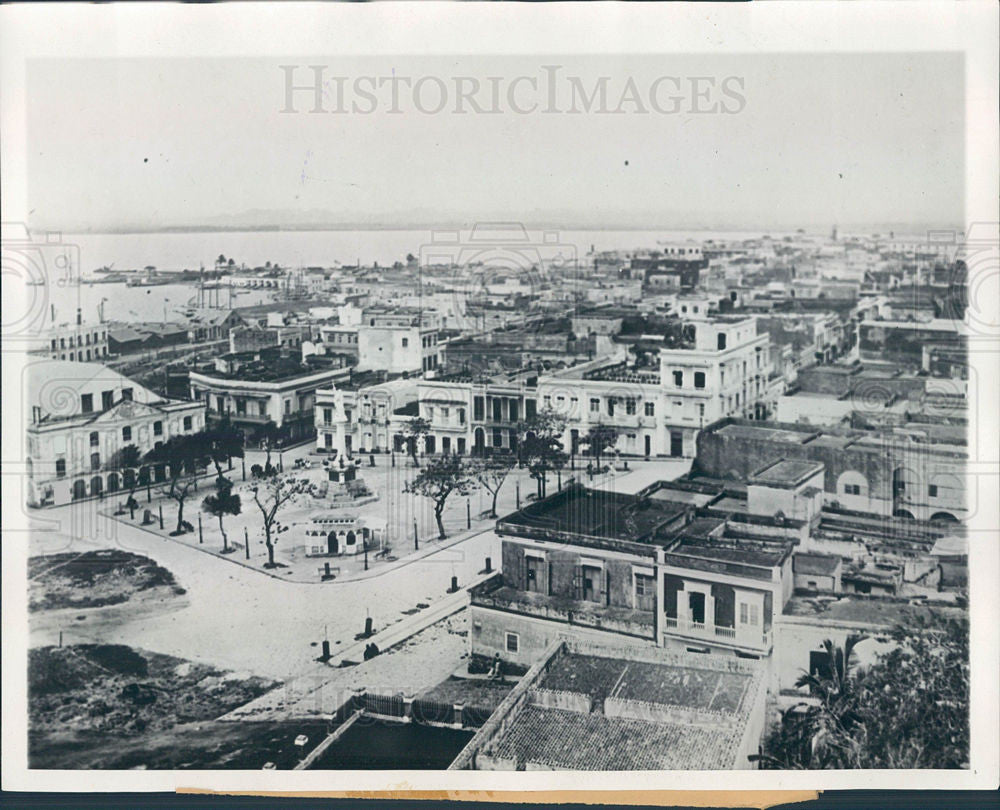 1932 Press Photo Santiago, Cuban City, earthquake, dead - Historic Images