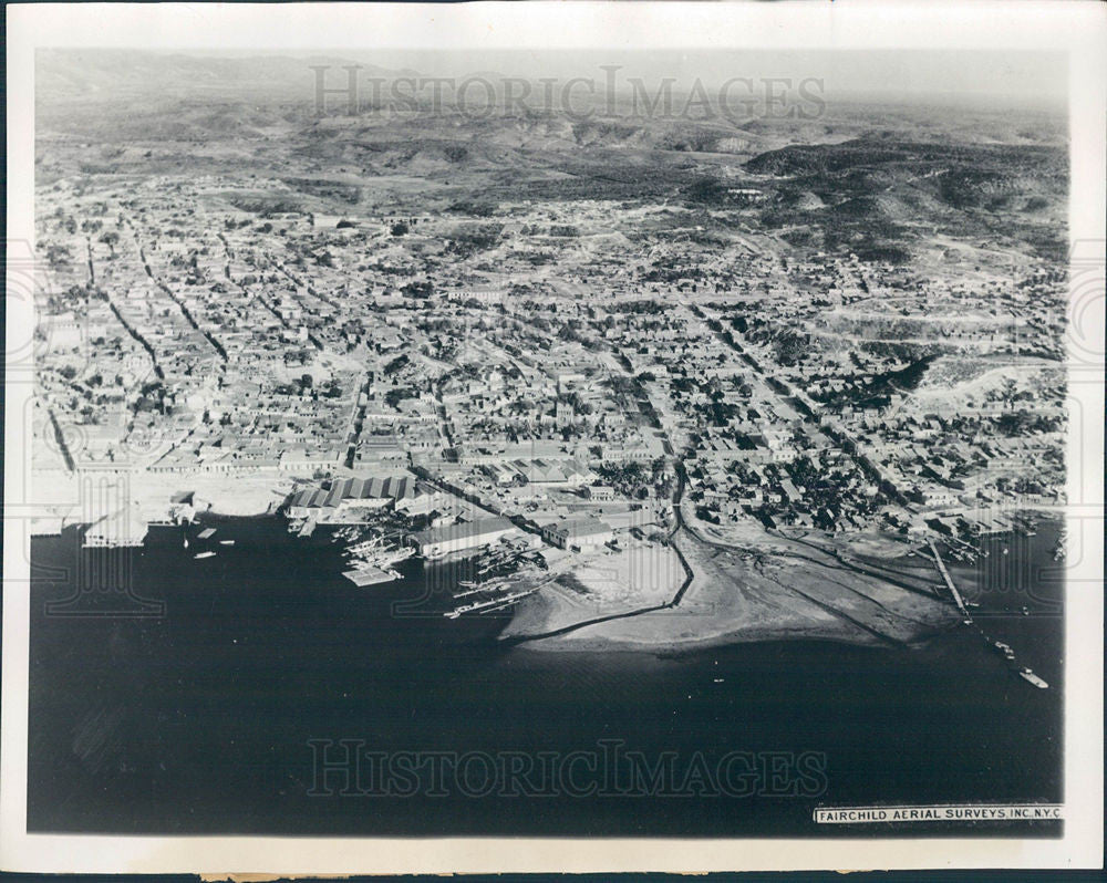 1932 Press Photo Santiago Cuba demolished ruins shocks - Historic Images