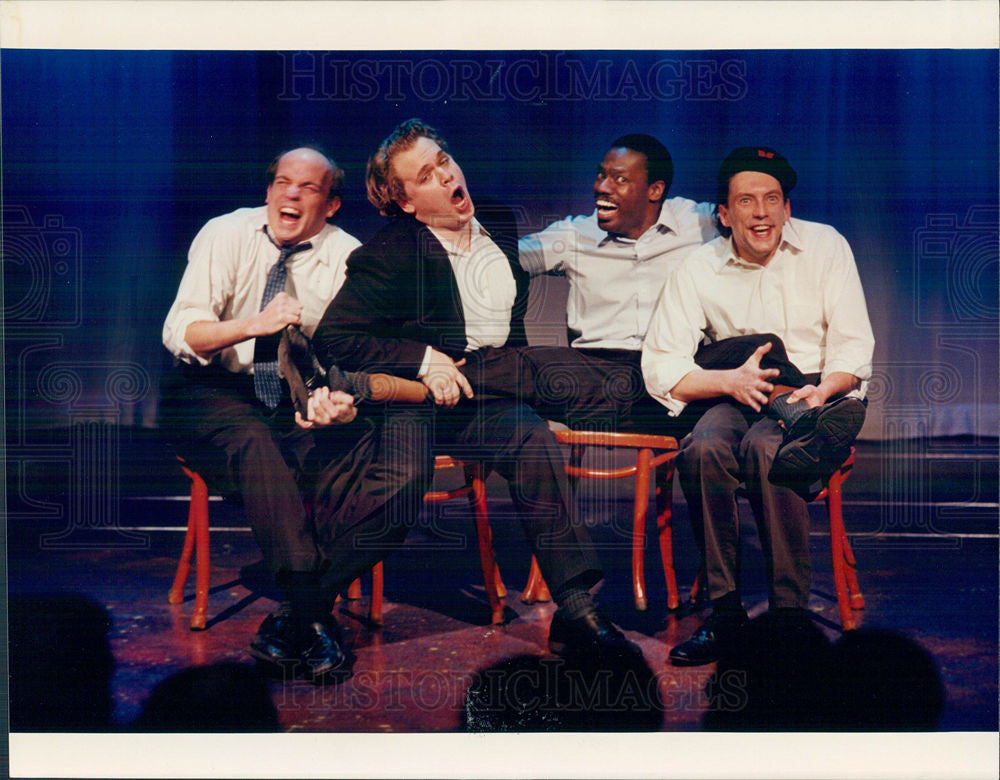 1996 Press Photo Second City Comedy Theatre Improv - Historic Images