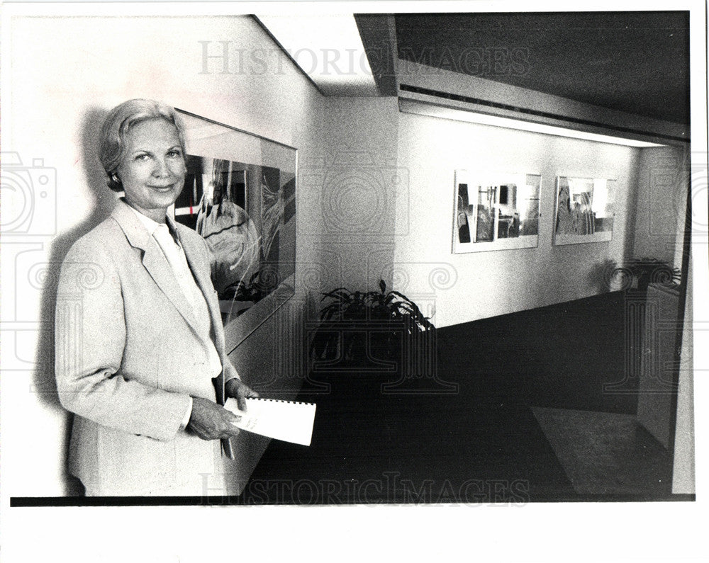 1991 Press Photo Kasle, Mary Denison - Historic Images