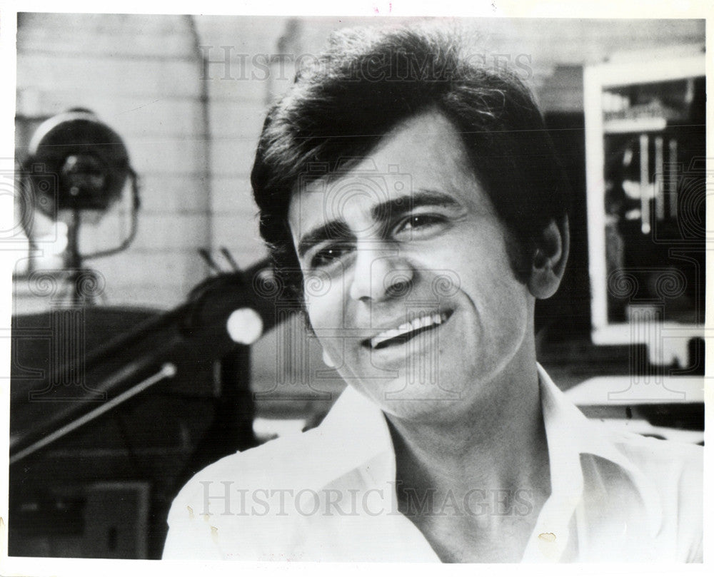 Press Photo Casey Kasem disc jockey DJ radio - Historic Images