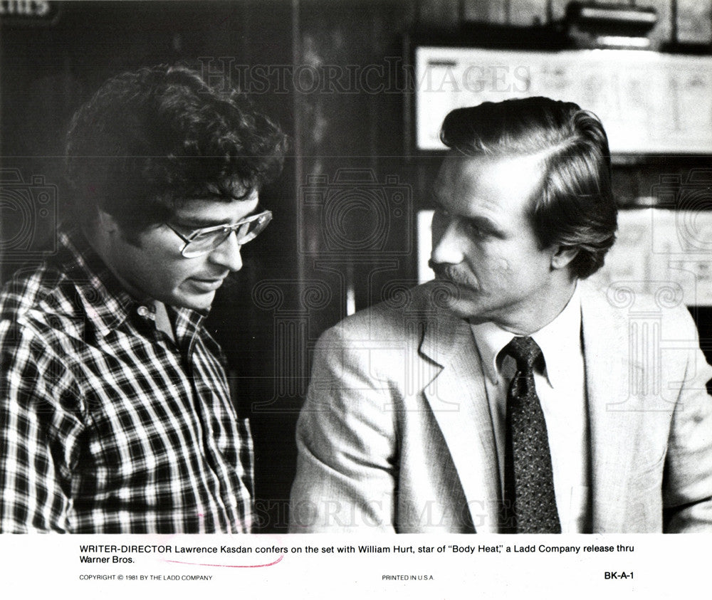 1981 Press Photo Lawrence Kasdan Writer Director - Historic Images