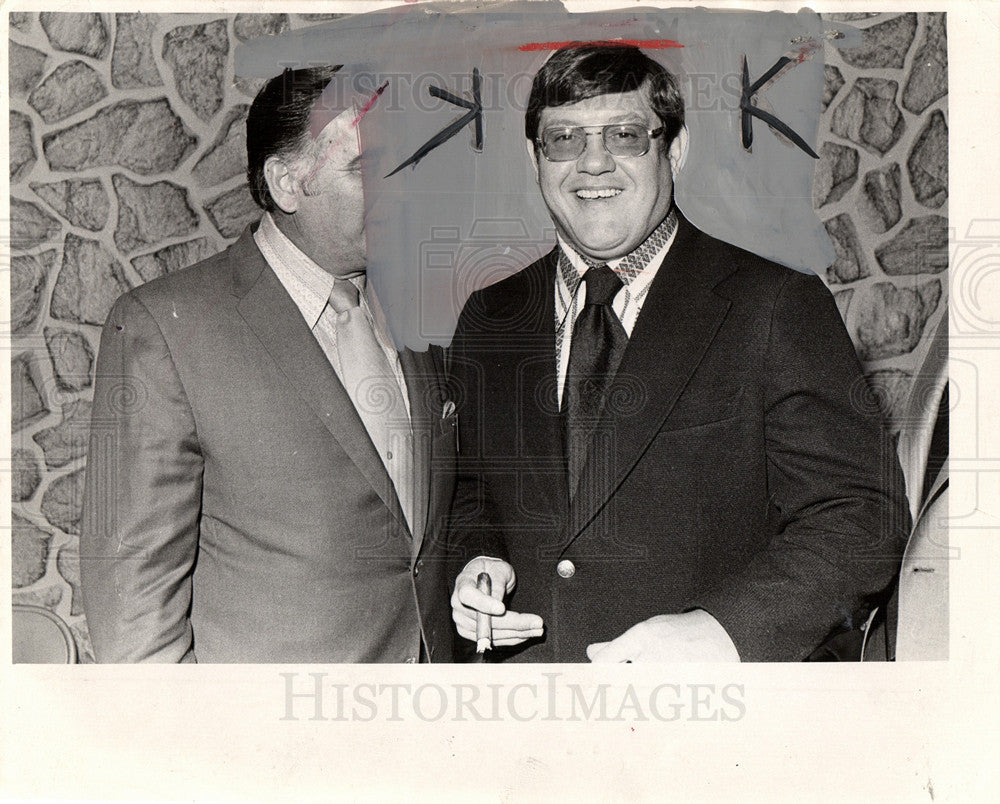 1971 Press Photo Alex Karras  George Wilson - Historic Images