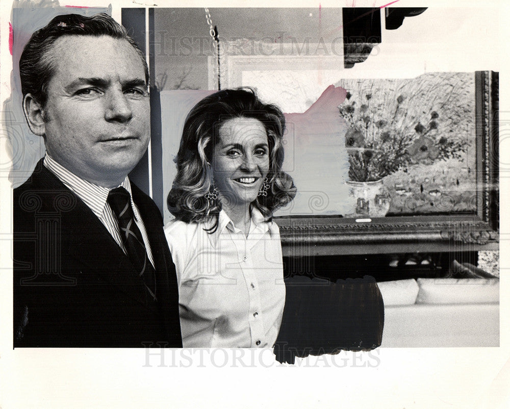 Press Photo Mr Mrs Robert Kanzler - Historic Images