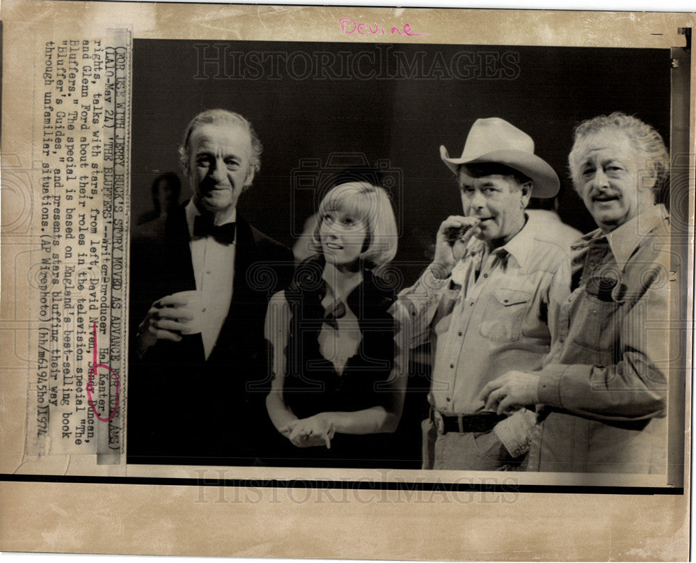 1974 Press Photo Hal Kanter writer producer director - Historic Images