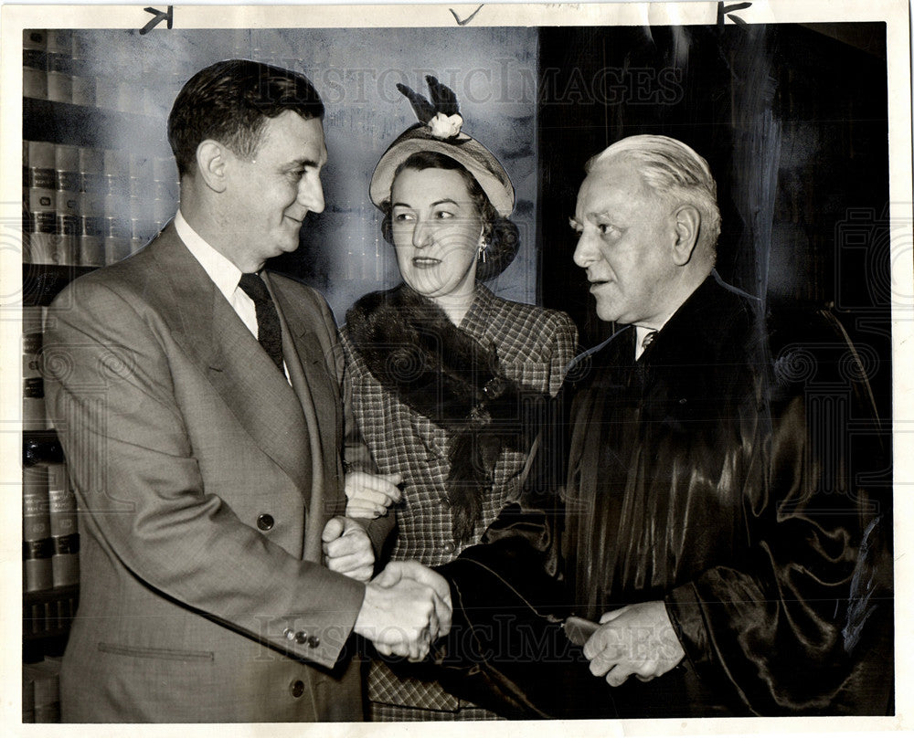 1949 Press Photo Edward T. Kane US Attorney - Historic Images