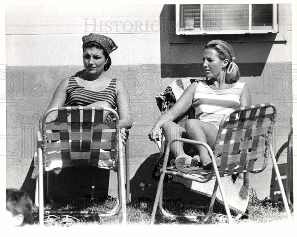 Press Photo Detroit Tigers Al Kaline Wife Freelan - Historic Images